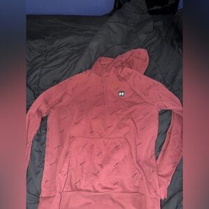 Under Armour Maroon Sweatshirt with Logo